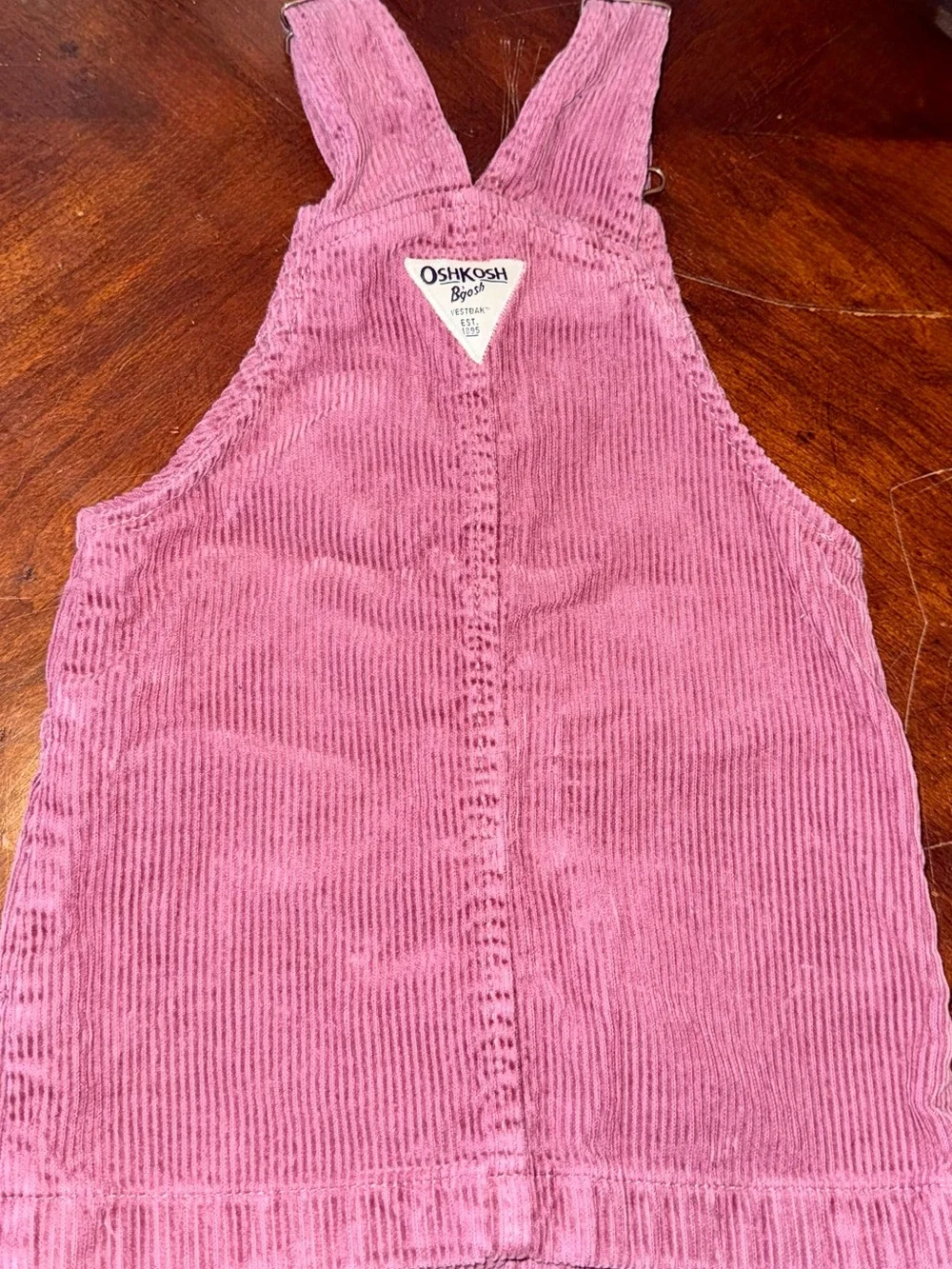 OshKosh B’gosh Girls 2T Pink Corduroy Jumper Dress – Excellent Condition